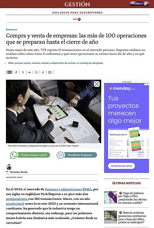 En Gestin, valoramos profundamente la labor periodstica que realizamos para mantenerlos informados. Por ello, les recordamos que no est permitido, reproducir, comercializar, distribuir, copiar total o parcialmente los contenidos que publicamos en nuest